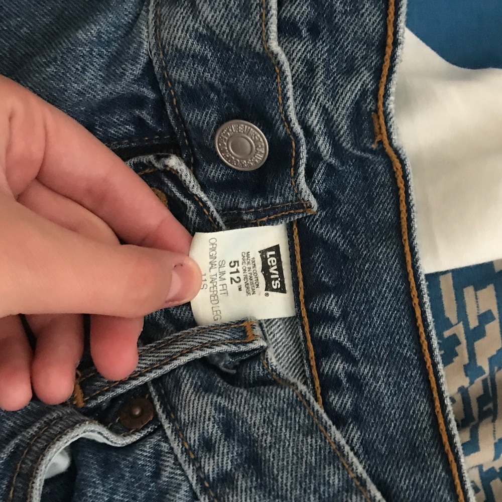 VINTAGE LEVIS 512 HOGH RISE SHORTS - Picture 4 of 6